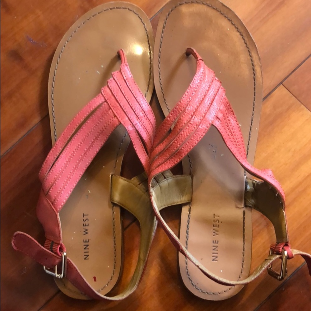 Pink sandals
